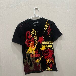 R3BLE Black Graphic T-Shirt Size Small